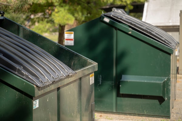 the frequency of emptying and servicing commercial dumpsters can vary depending on the needs and volume of waste generated by the business